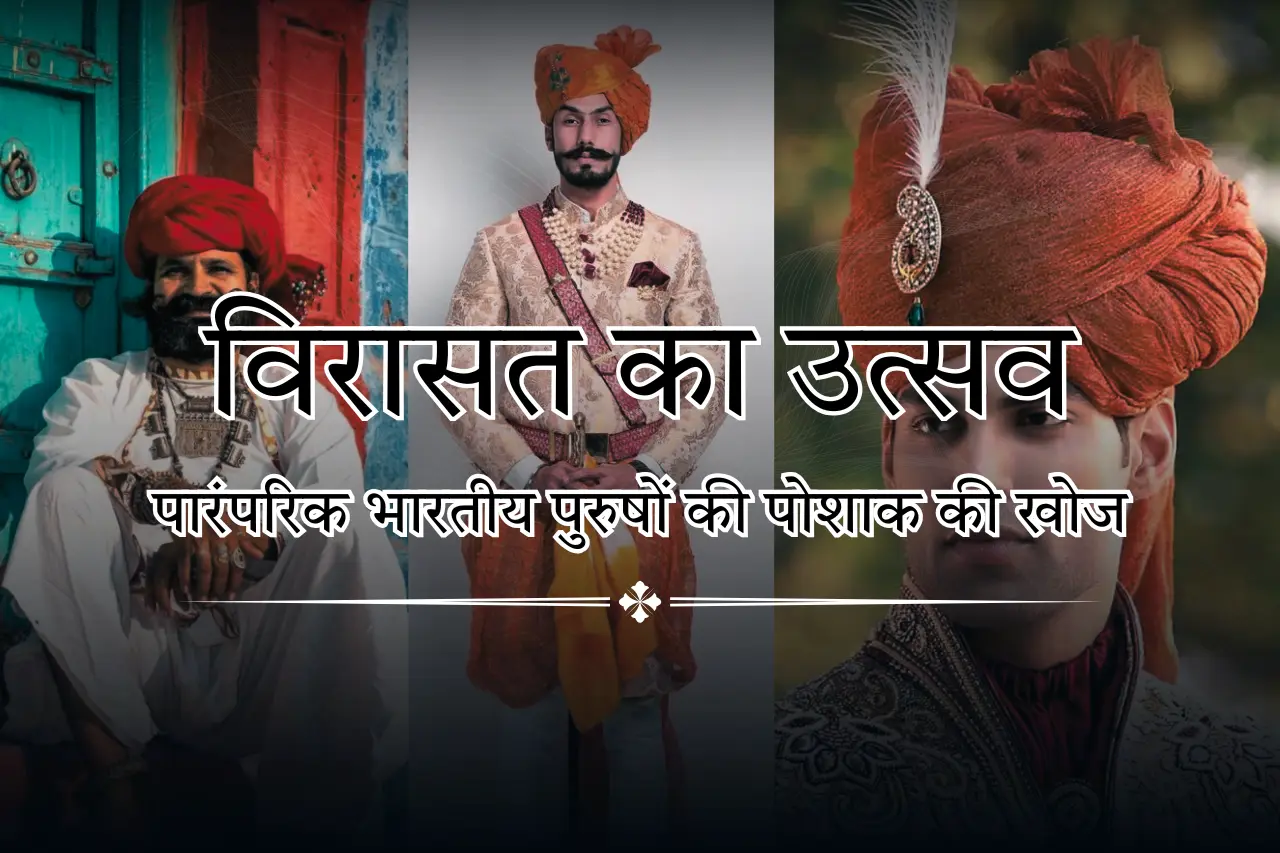 विरासत का उत्सव: पारंपरिक भारतीय पुरुषों की पोशाक की खोज